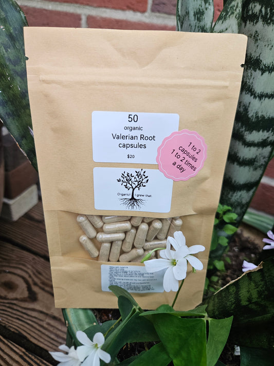 50 Valerian Root Capsules